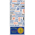 Totally Custom Words Plus Business Card Magnet (3 1/2"x8)